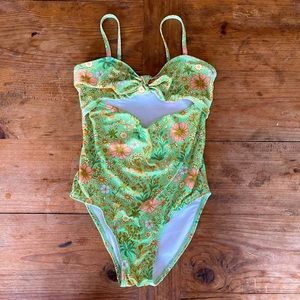 Cotton On Kids Cut Out Swim Suit